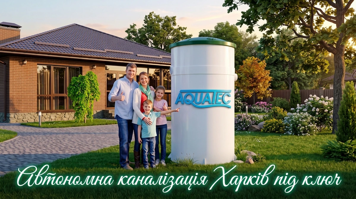 Автономная канализация Харьков под ключ