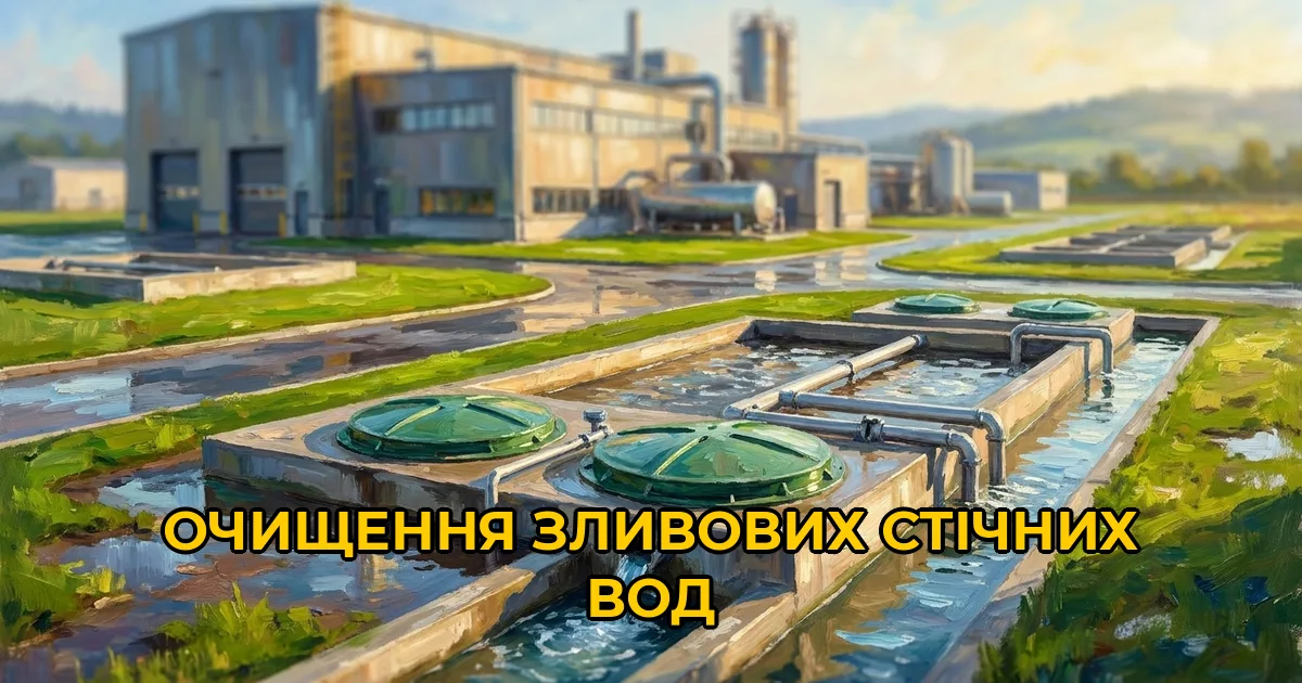 Очистка ливневых сточных вод