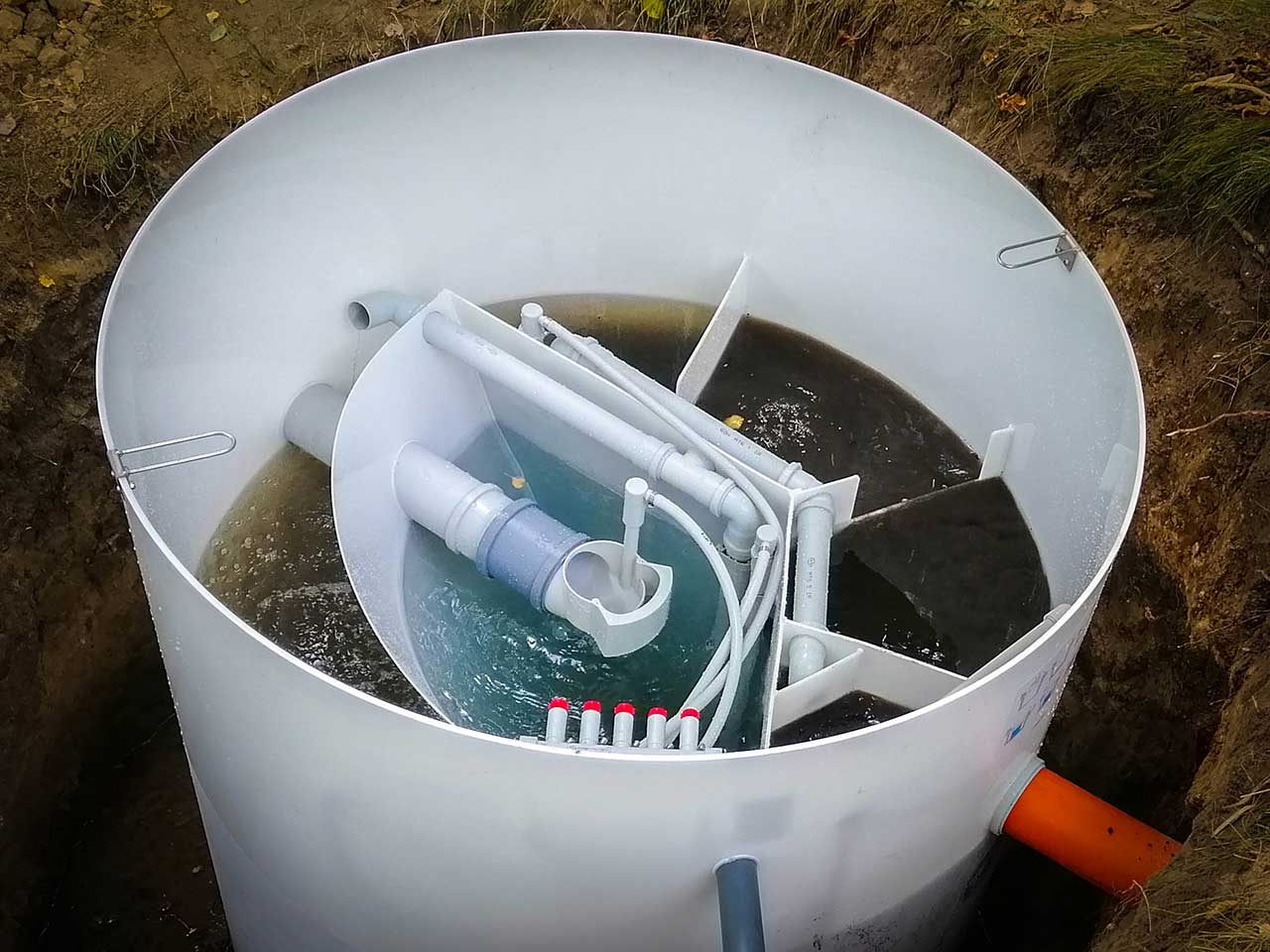 Автономная канализация для частного дома AQUATEC (3)