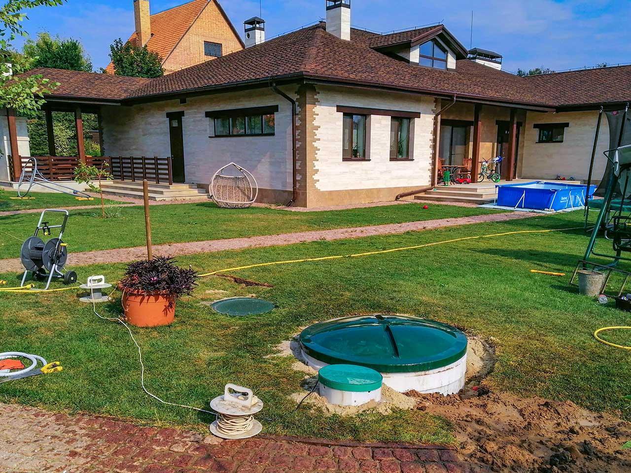 Автономная канализация для частного дома AQUATEC (7)