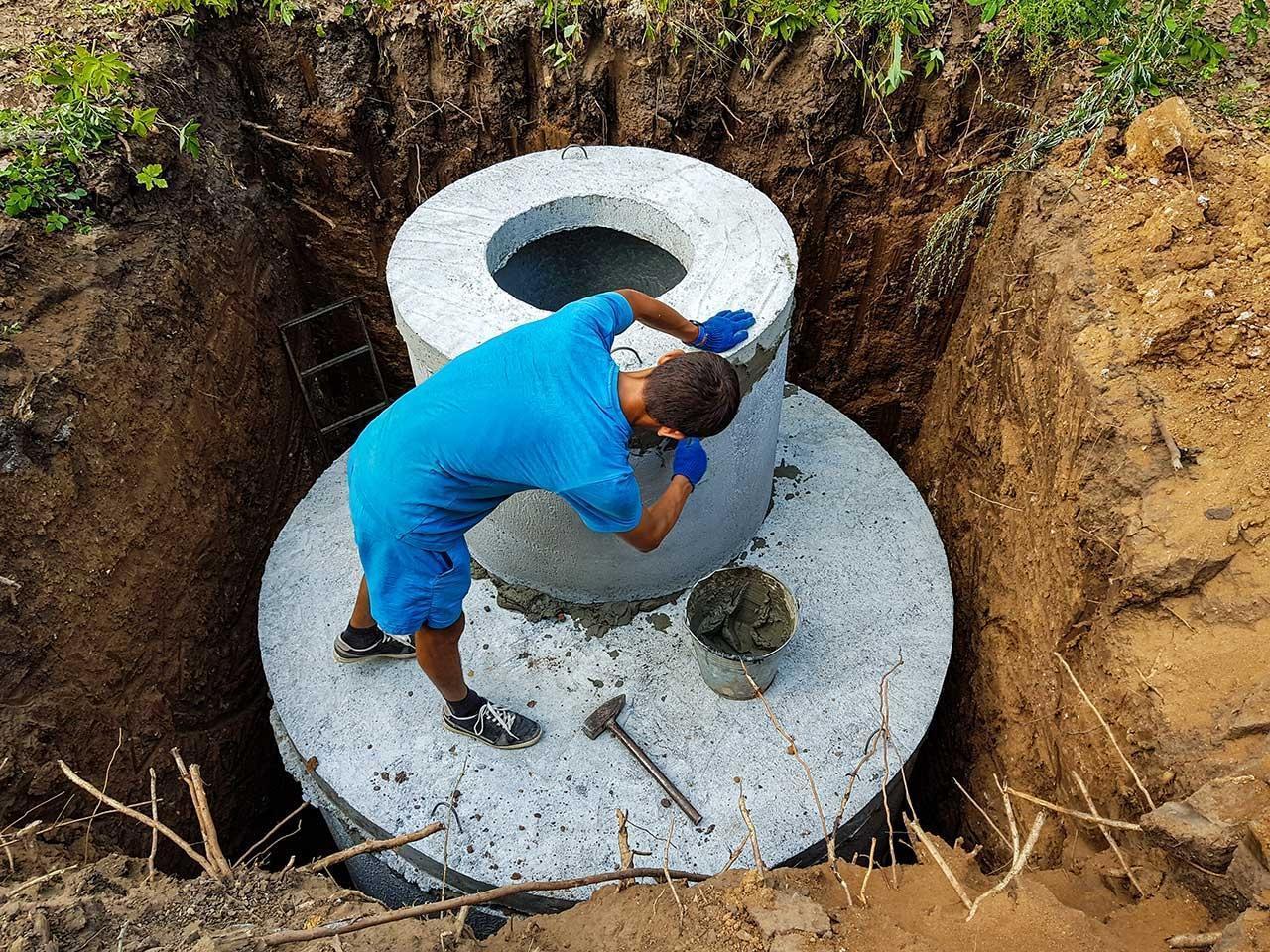 Монтаж очистных сооружений AQUATEC (10)